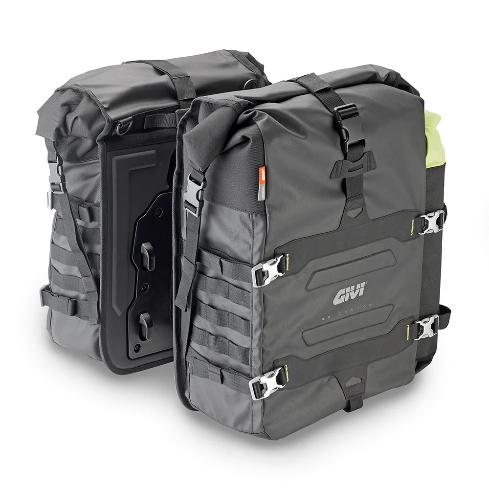 Par de Bolsa Givi Lateral GRT709 Canyon com Base 35L - Spinelli